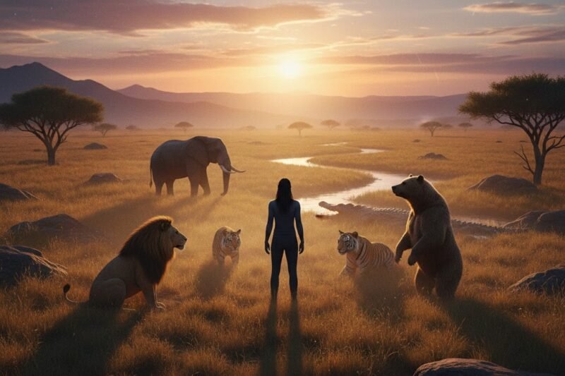 Never make eye contact with these 12 wild animals,