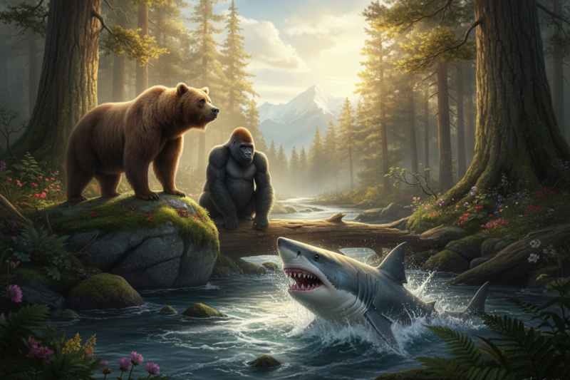 Dangerous Looks, Gentle Nature: 11 Wild Animals Explained