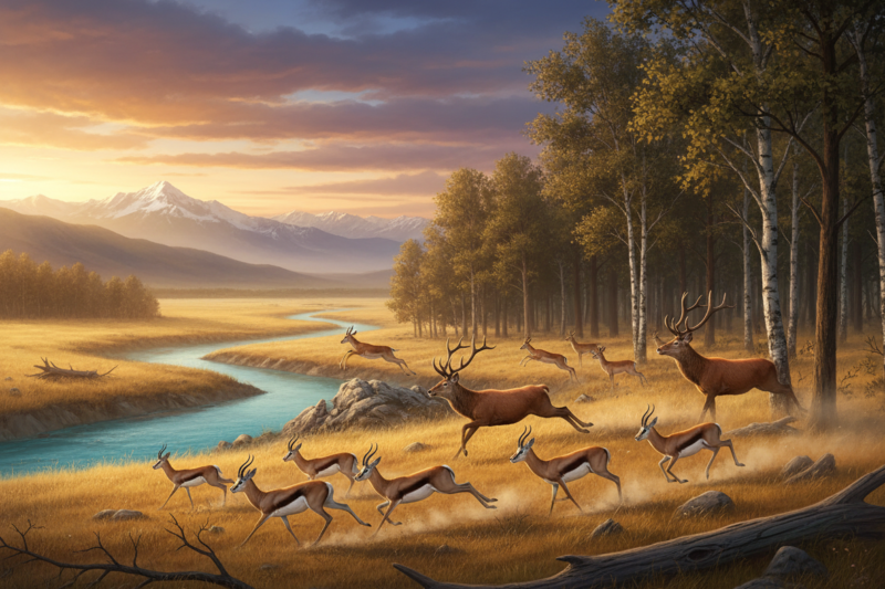 Flight Over Fight: 11 Wild Animals That Choose Escape to Survive 