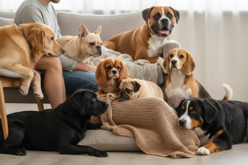 9 Dog Breeds That Are Happiest Just Being Near You