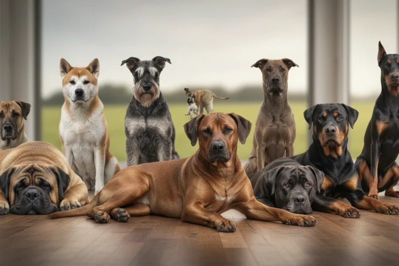 9 Dog Breeds That Stay Calm Until They Sense Danger