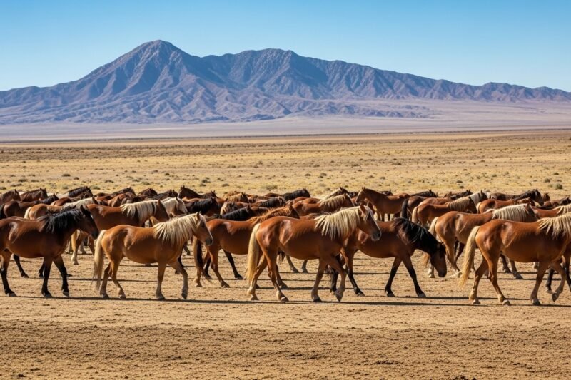 Hooves on the Horizon: Tracking Wild American Horses