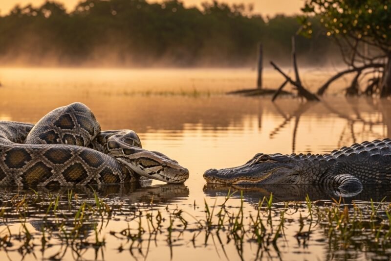 Invasion and Resistance: The Python and Alligator Rivalry