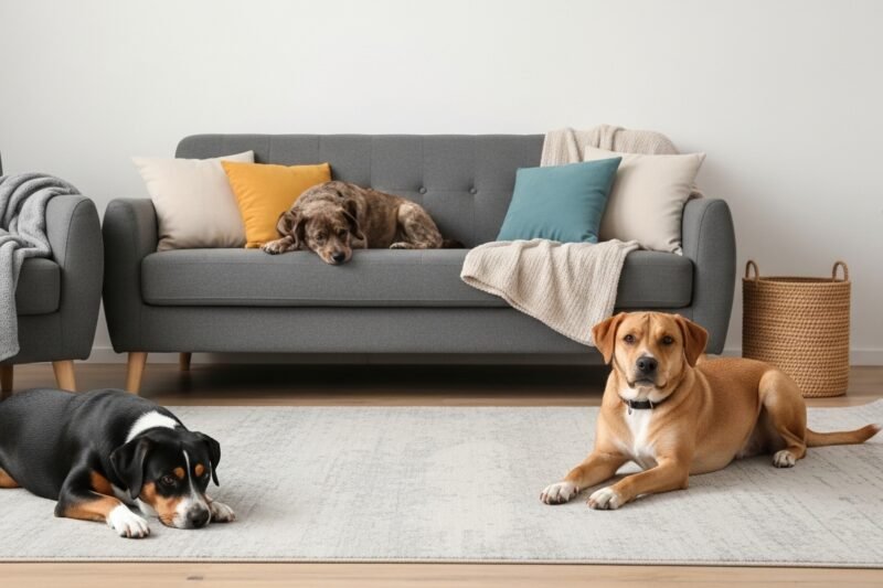 Living Room Items That Are Secretly Dangerous for Pets