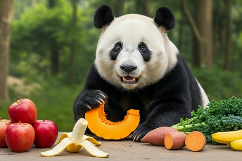 Not Just Bamboo! Surprising Foods Pandas Eat