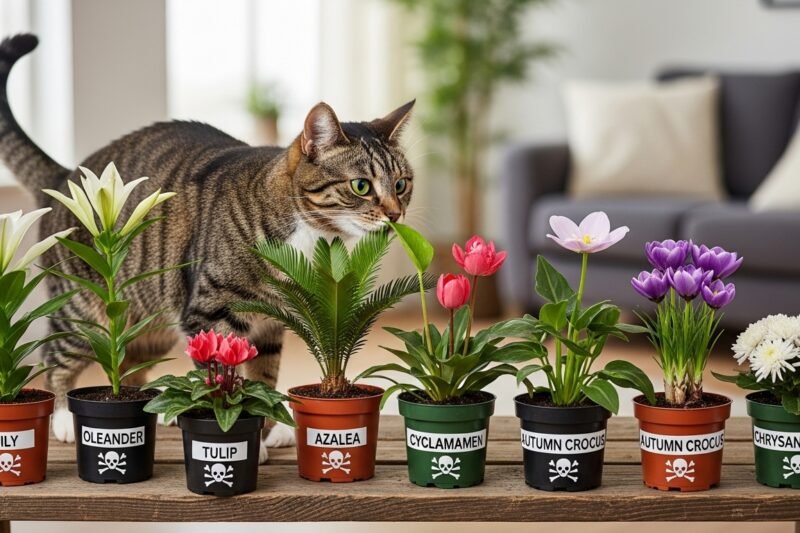 What Every Cat Parent Should Know About Toxic Plants