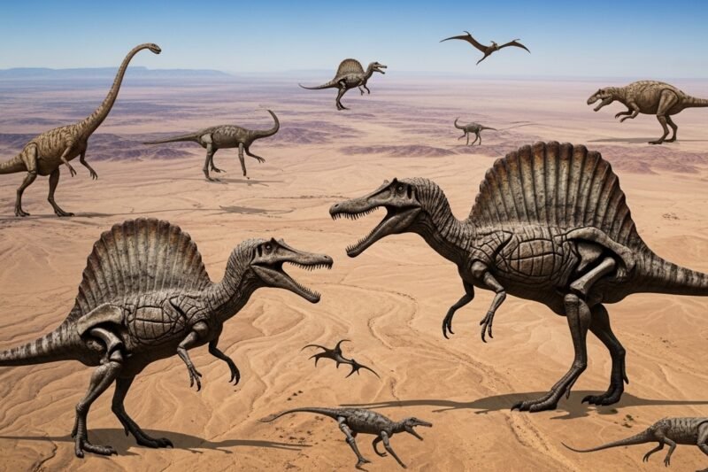 Lost Dinosaur Species Found Beneath Sahara Sands