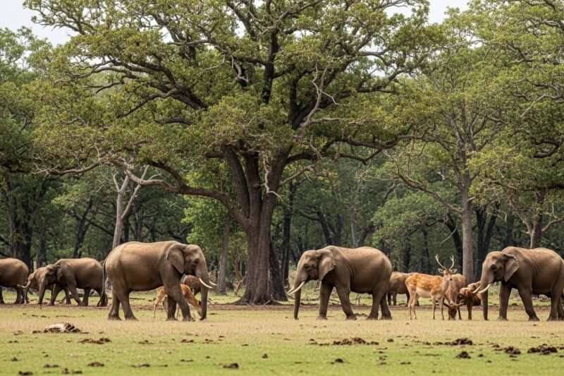The Musician Who Plays for Elephants and Birds